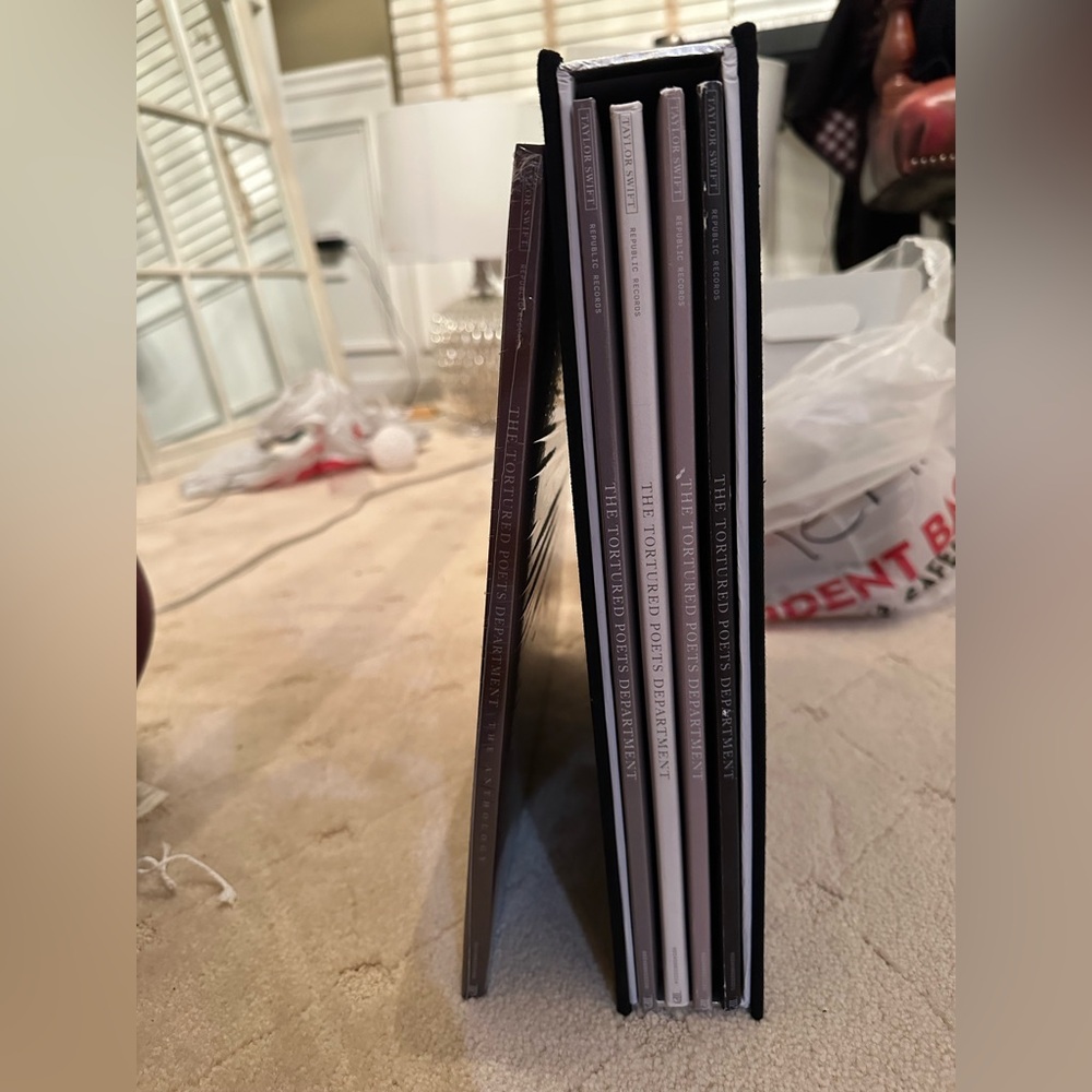 All 4 variants of TTPD with vinyl case and the Anthology!